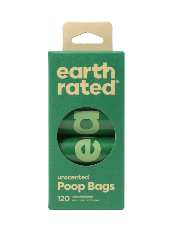 Earth Rated Unscented Poop Bags on Refill Rolls