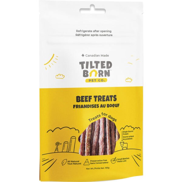 Tilted Barn Canadian Beef Treats 100g