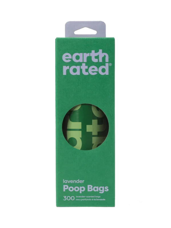 Earth Rated Lavender Scented Grab & Go Poop 300 Bags