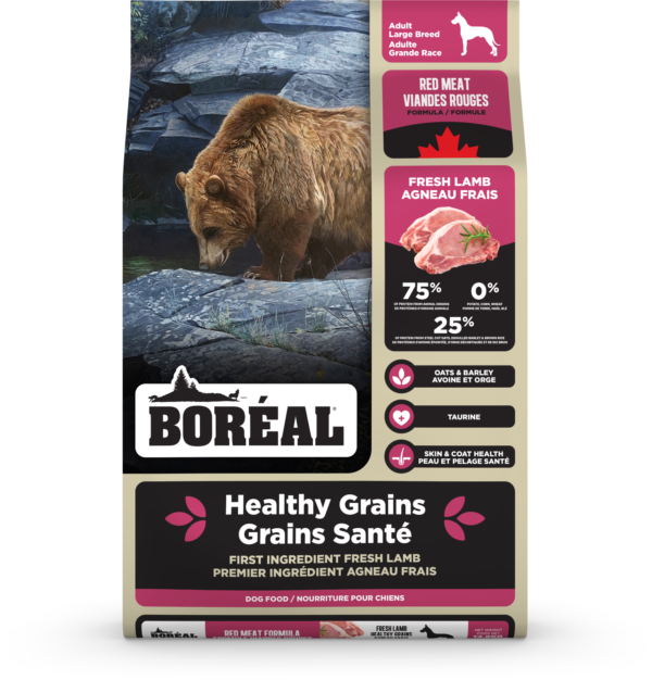 BORÉAL HEALTHY GRAINS LARGE BREED RED MEAT 13.6kg