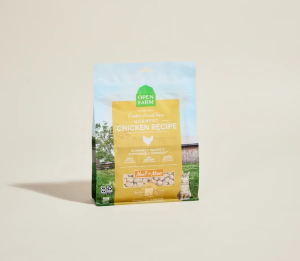 Open Farm Harvest Chicken Freeze Dried Raw Morsels 3.5oz