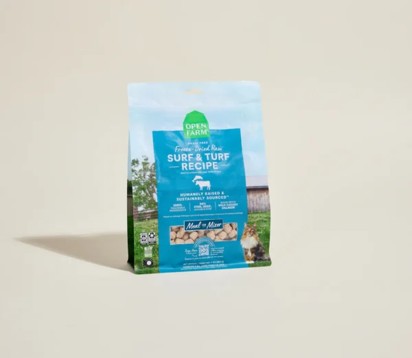 Open Farm Surf & Turf Freeze Dried Raw Morsels 3.5oz