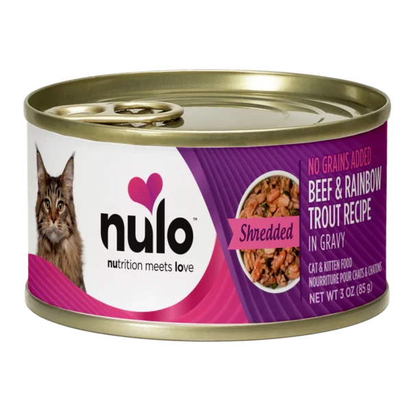 Nulo Shredded Beef & Rainbow Trout Recipe In Gravy