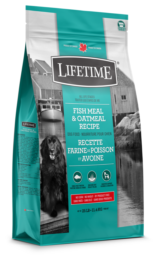 Lifetime Fish & Oatmeal Dog Recipe