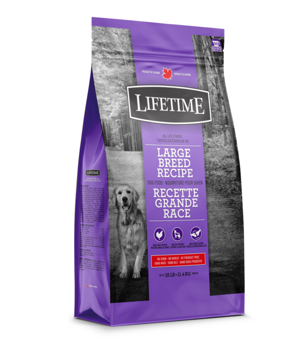 Lifetime Large Breed Chicken & Oatmeal 25lb