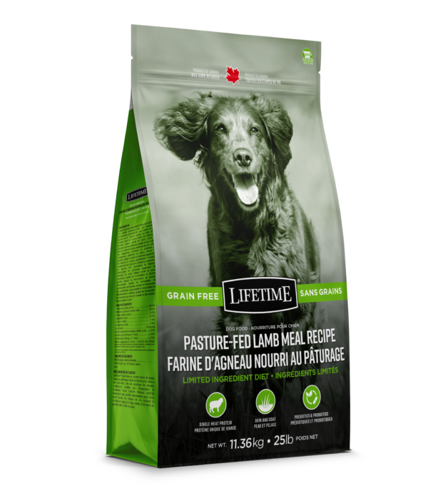 Lifetime Grain-Free Pasture Fed Lamb Dog Recipe 25lb