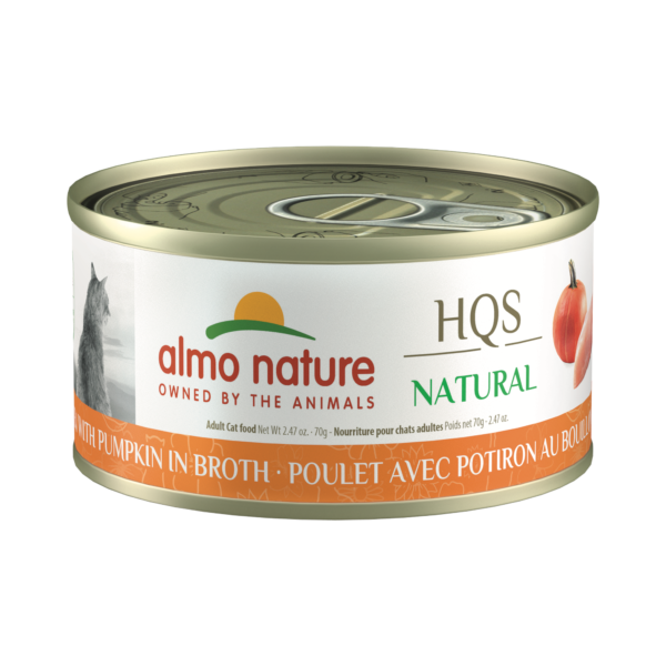 HQS Natural Chicken with Pumpkin in broth 70g