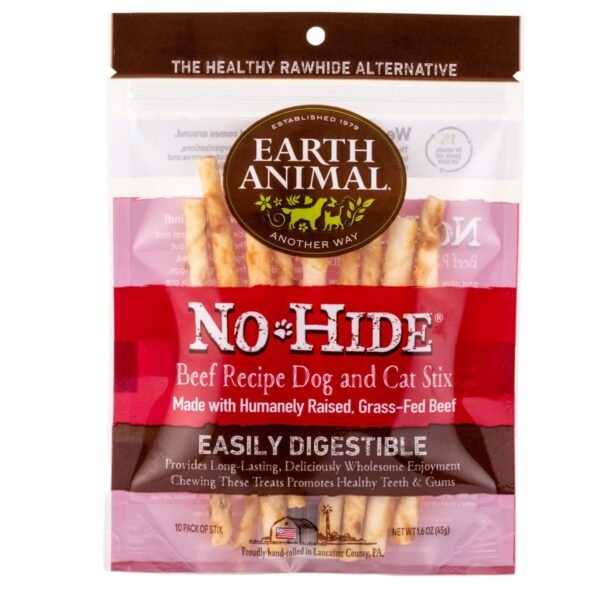 Earth Animal No-Hide Grass-Fed Beef Stix