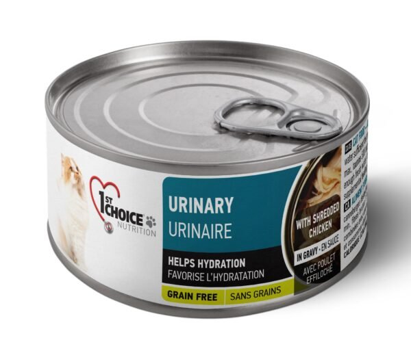 1st Choice Nutrition Urinary Shredded Chicken Wet Cat Food 85g