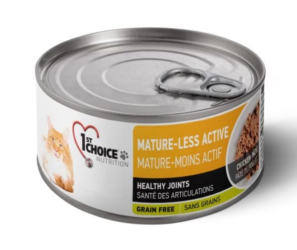 1st Choice Nutrition Mature-Less Active Chicken Pate 156g