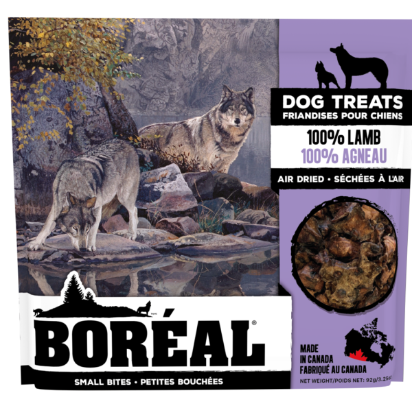BORÉAL Boreal Dog Treats – 100% Lamb Air Dried Treats