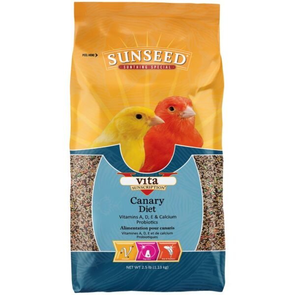 Sunseed Vita Canary Diet 2.5lb