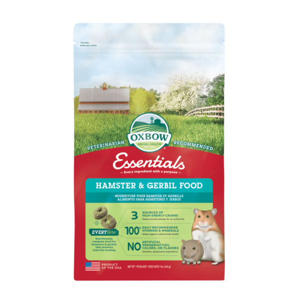 Oxbow Essentials Hamster & Gerbil Food 2.5lb