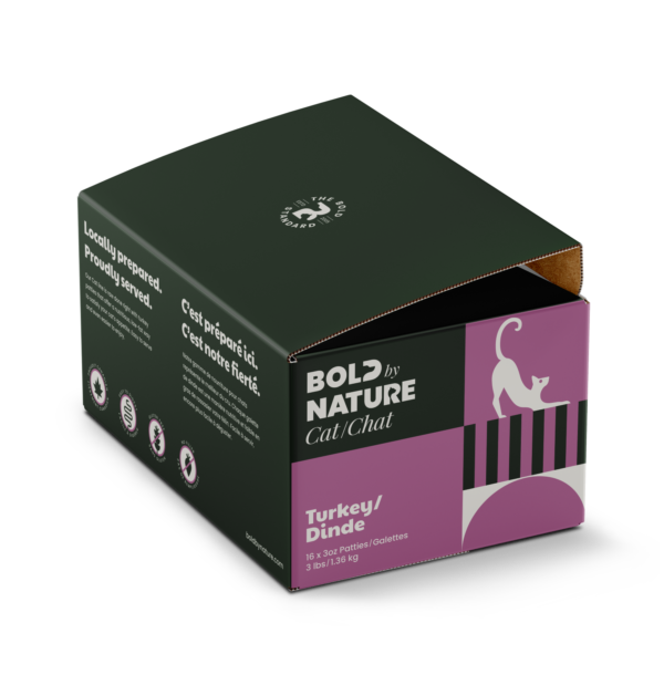 Bold Raw Turkey for Cats 3lb