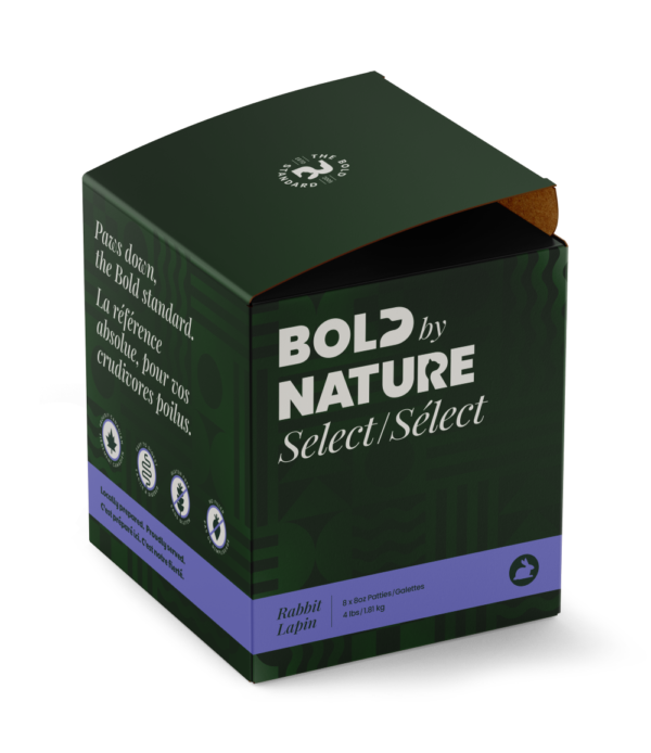 Bold Select Raw Rabbit for Dogs 4lb