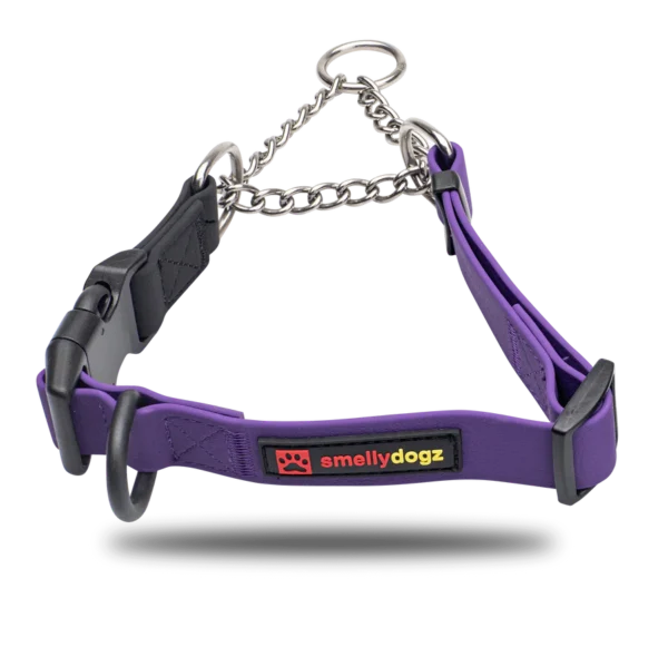 Smelly Dogz Martingale Collar S-M Purple