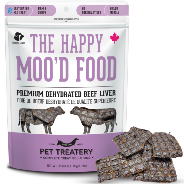 Happy Moo’D Food Dehydrated Protein Beef Liver Treat 90g