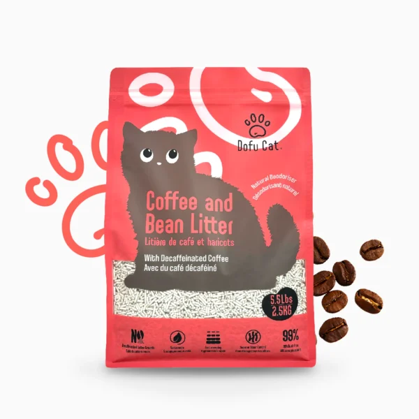 Dofu Cat Coffee and Bean Litter