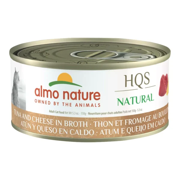 HQS Natural Tuna and Cheese in broth 70 g