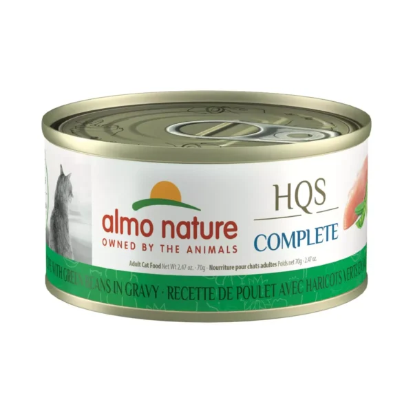 HQS Complete Chicken Recipe with Green Beans in gravy 70g