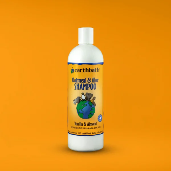 Earthbath Oatmeal & Aloe Shampoo – Vanilla & Almond 16 fl.oz