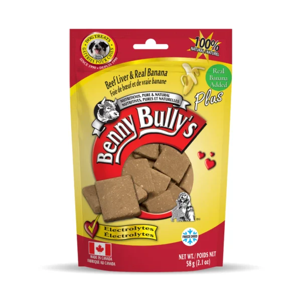 Benny Bullys Beef Liver Plus Banana 58g