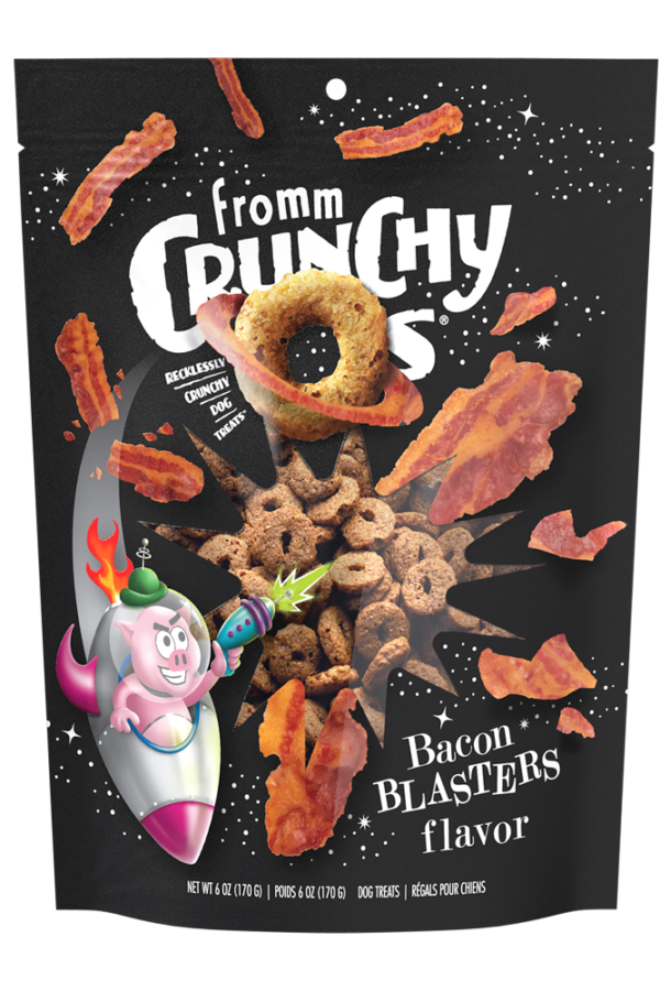 Fromm Crunchy Os Bacon Blasters Flavor 170g