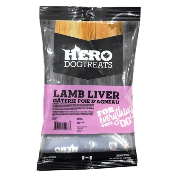 Hero Dog Treats Lamb Liver 114g