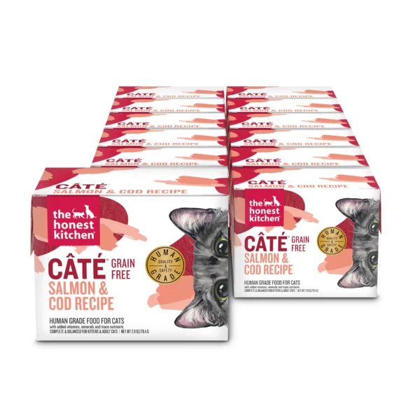 The Honest Kitchen Grain Free Salmon & Cod Câté (Pâté) 2.8oz