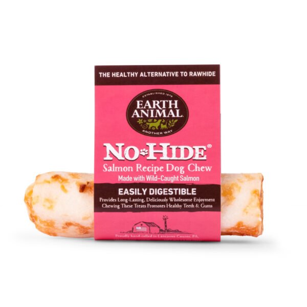 Earth Animal No-Hide Salmon Chew Dog Treat, Small