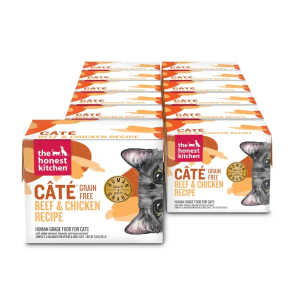 The Honest Kitchen Câté – Grain Free Beef & Chicken Pâté 2.8oz