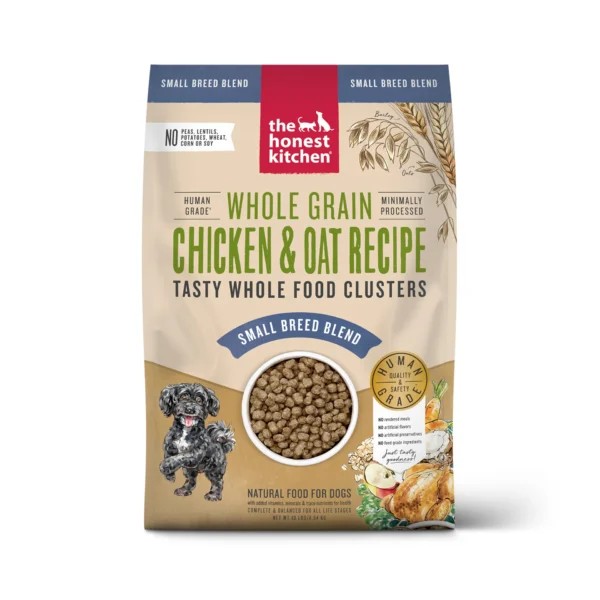The Honest Kitchen Whole Grain Chicken Clusters for Small Breeds