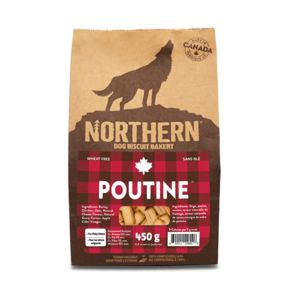 Northern Pet Poutine Biscuits 450g